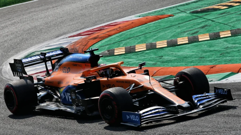 Carlos Sainz narrowly missed out on winning for McLaren at the 2020 Italian GP