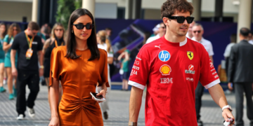 Charles Leclerc and Alexandra Saint Mleux have been together since 2023