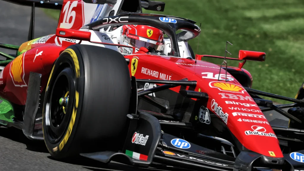 Charles Leclerc and Ferrari look competitive in Melbourne