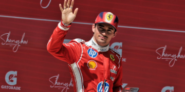Charles Leclerc has taken a third and fourth place finish after two rounds this season