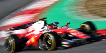 Charles Leclerc laboured to sixth place on the grid for the F1 Chinese GP Sprint