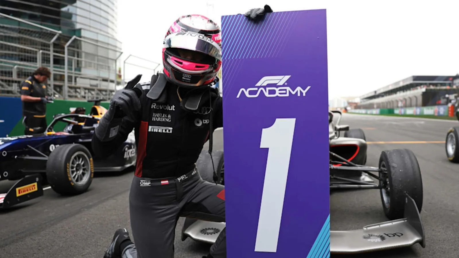 Emma Felbermayr took victory, an historic moment for Audi