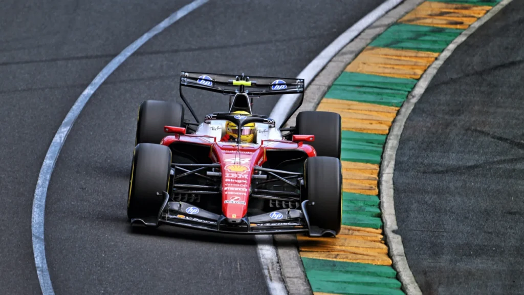 Lewis Hamilton looked strong throughout the Australian GP, eventually finishing fourth