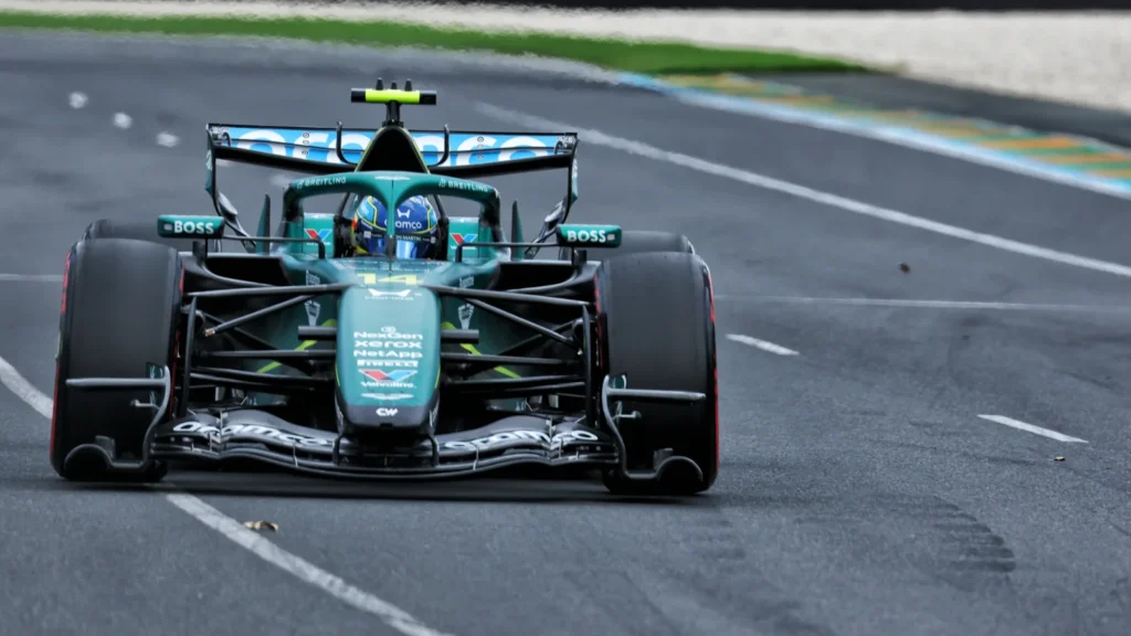 Fernando Alonso and Aston Martin spent their race gathering data