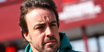 Fernando Alonso has arrived in Japan with a new addition