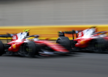 Charles Leclerc and Lewis Hamilton were left to battle each other with Mercedes off in the distance in the F1 Chinese GP