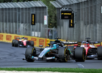 George Russell scored victory in the F1 Australian GP