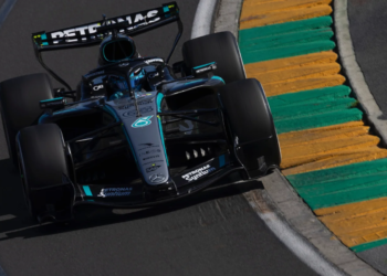 George Russell was fastest in FP3