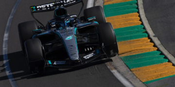 George Russell was fastest in FP3