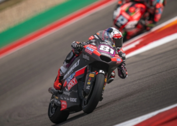 Senna Agius claims chaotic COTA victory in red-flagged Moto2 race