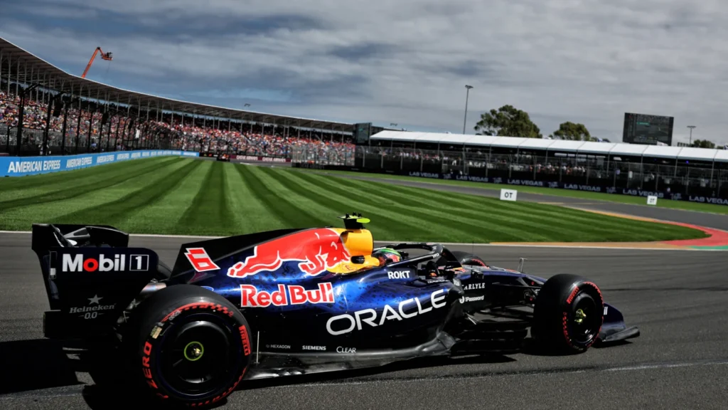 Isack Hadjar ended qualifying as "best of the rest" behind Mercedes