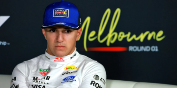 Isack Hadjar enjoyed a competitive maiden qualifying for Red Bull in Melbourne