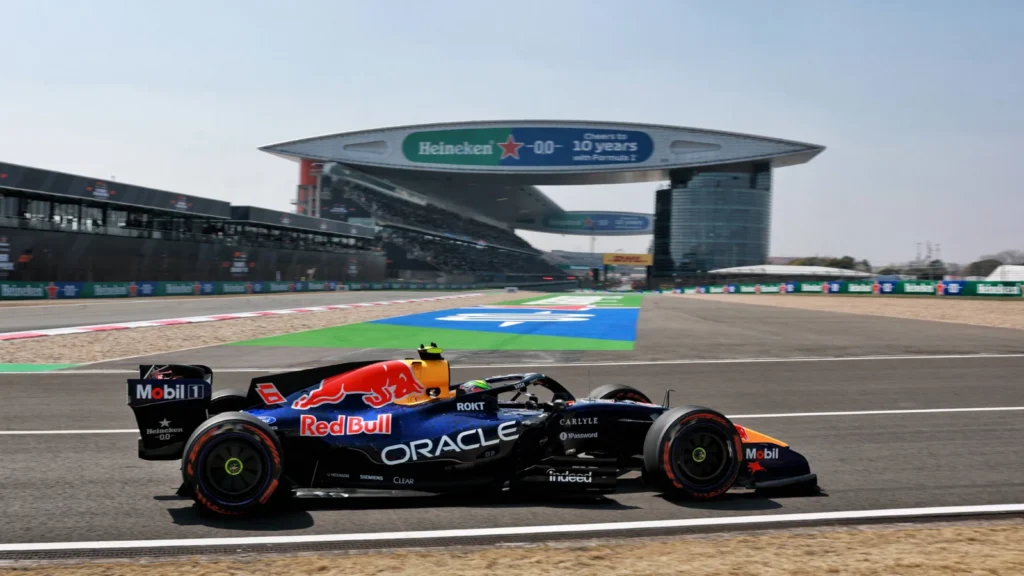 Isack Hadjar finished two seconds away from pole position in Sprint Qualifying in China 