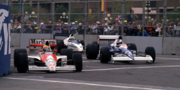 Ayrton Senna was taken to task by a "cheeky" Jean Alesi