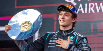 Kimi Antonelli overcame a bad start to finish second in the Australian GP