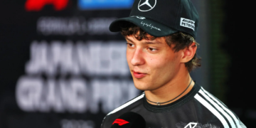 Andrea Kimi Antonelli (ITA) Mercedes AMG Formula One Team. 26.03.2026. Formula 1 World Championship, Rd 3, Japanese Grand Prix, Suzuka, Japan, Preparation Day.