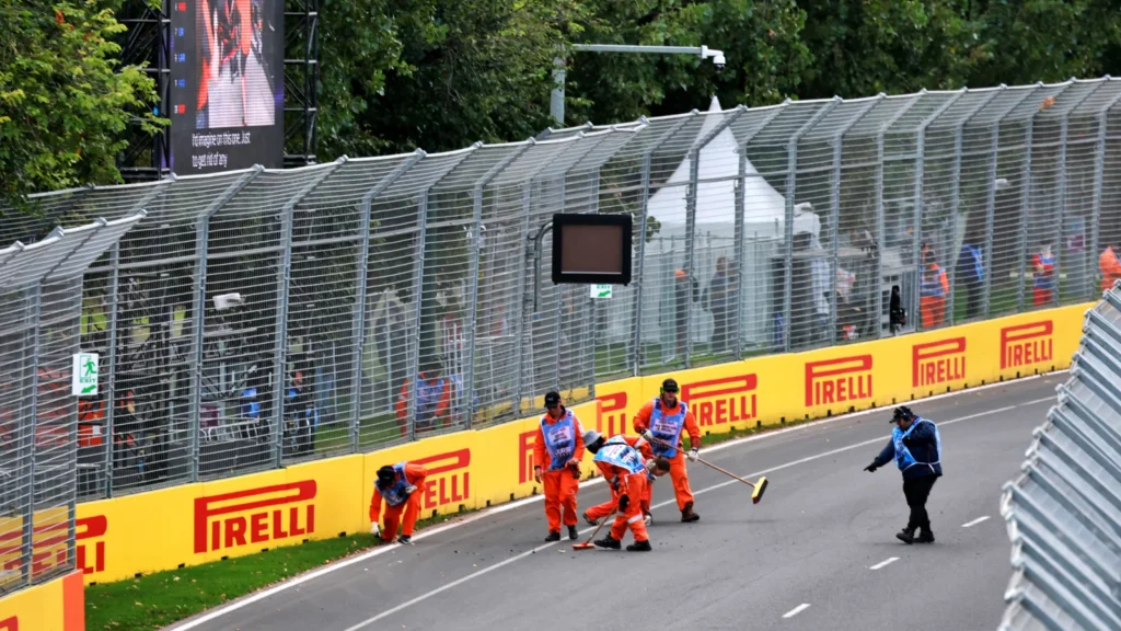 The cooling fan of Kimi Antonelli detached itself in qualifying, damaging Lando Norris' McLaren