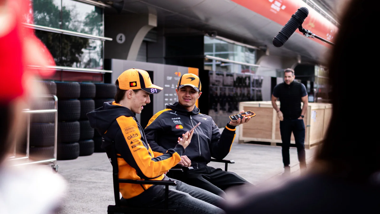 Lando Norris and Oscar Piastri haven't spent as much time in the car as they would've liked