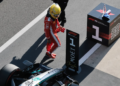 Lewis Hamilton lines up third for the F1 Chinese GP