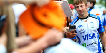 Liam Lawson begins a first full season with the Racing Bulls outfit