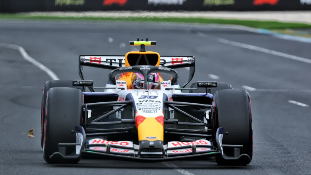 Liam Lawson qualified eighth for the Australian GP