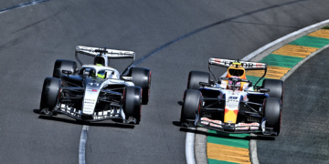 Liam Lawson and Sergio Perez reignited an old feud in the F1 Australian GP