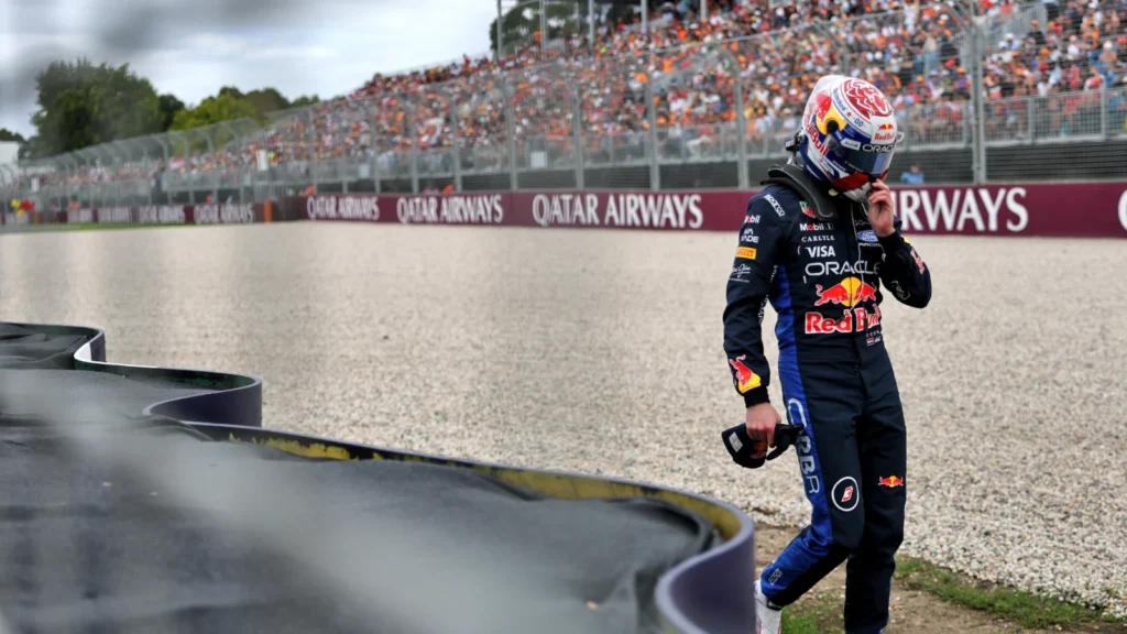 Max Verstappen crashed out in Q1, leaving him 20th on the grid for the race at the Albert Park Circuit