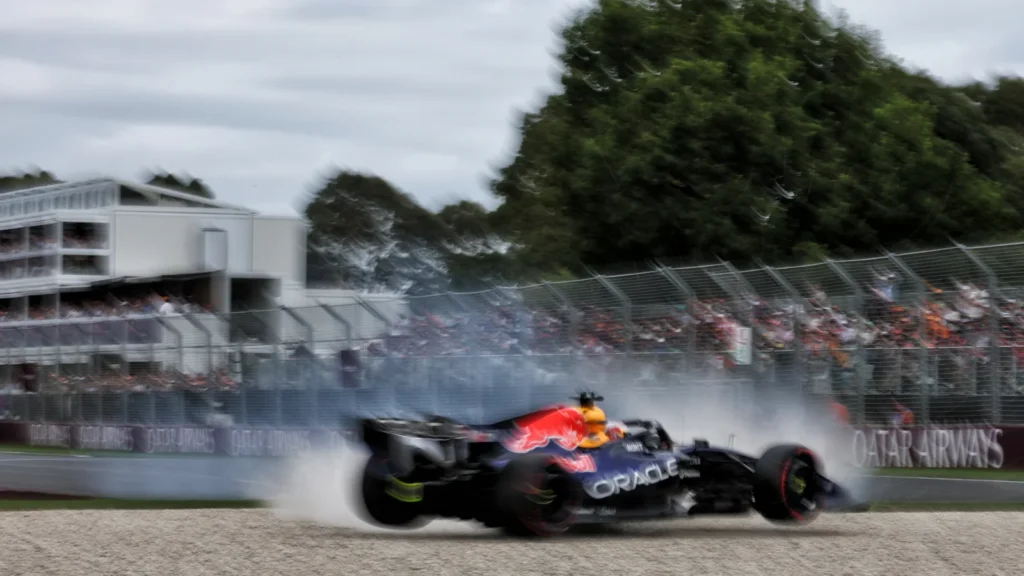 Max Verstappen's Q1 crash was dramatic