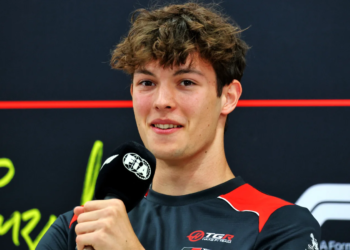 Oliver Bearman (GBR) Haas F1 Team in the FIA Press Conference. 26.03.2026. Formula 1 World Championship, Rd 3, Japanese Grand Prix, Suzuka, Japan, Preparation Day.