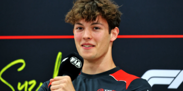 Oliver Bearman (GBR) Haas F1 Team in the FIA Press Conference. 26.03.2026. Formula 1 World Championship, Rd 3, Japanese Grand Prix, Suzuka, Japan, Preparation Day.