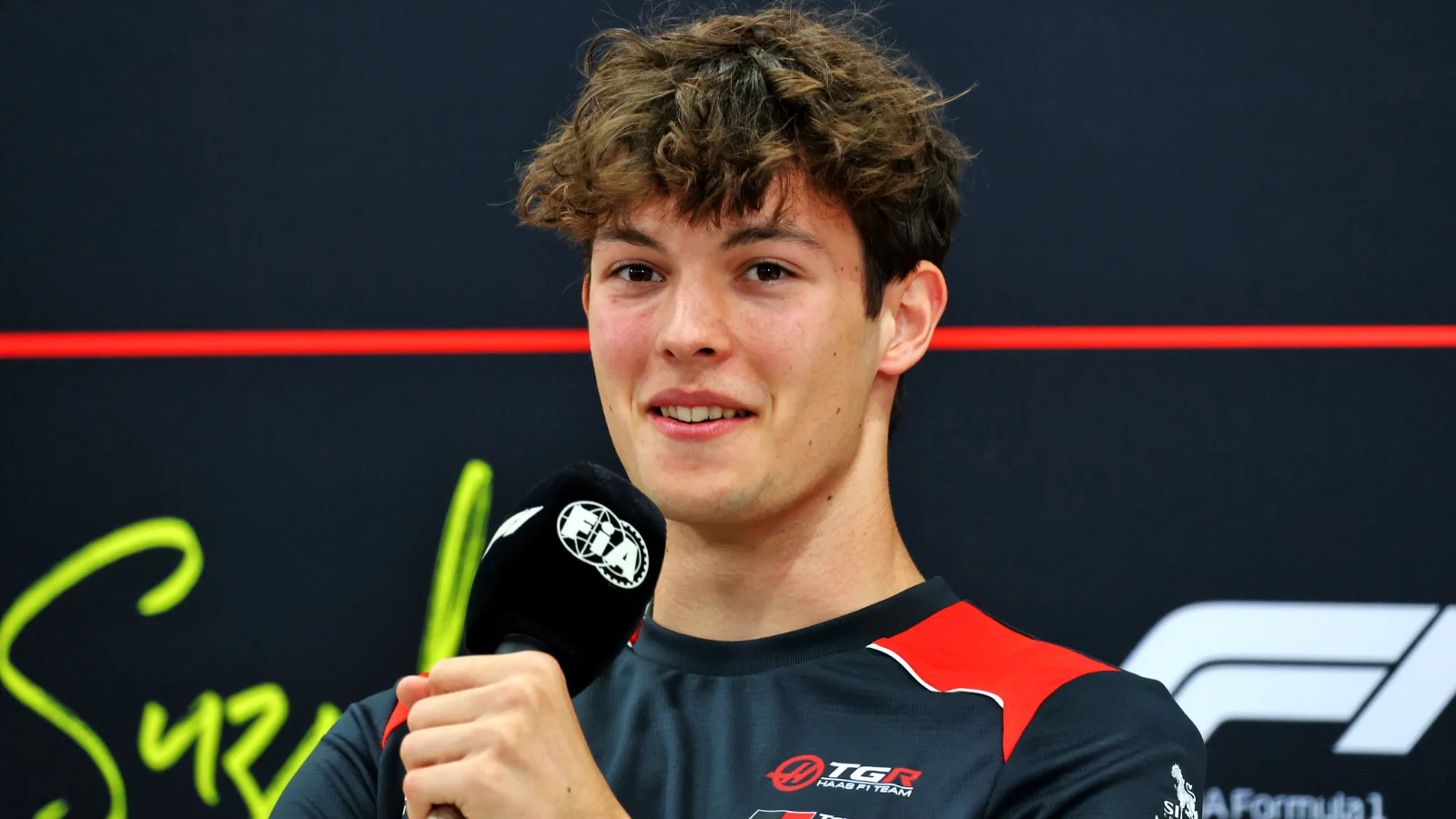 Oliver Bearman (GBR) Haas F1 Team in the FIA Press Conference. 26.03.2026. Formula 1 World Championship, Rd 3, Japanese Grand Prix, Suzuka, Japan, Preparation Day.