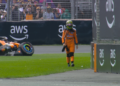 Oscar Piastri has issued an apology after crashing out on the installation lap of the F1 Australian GP