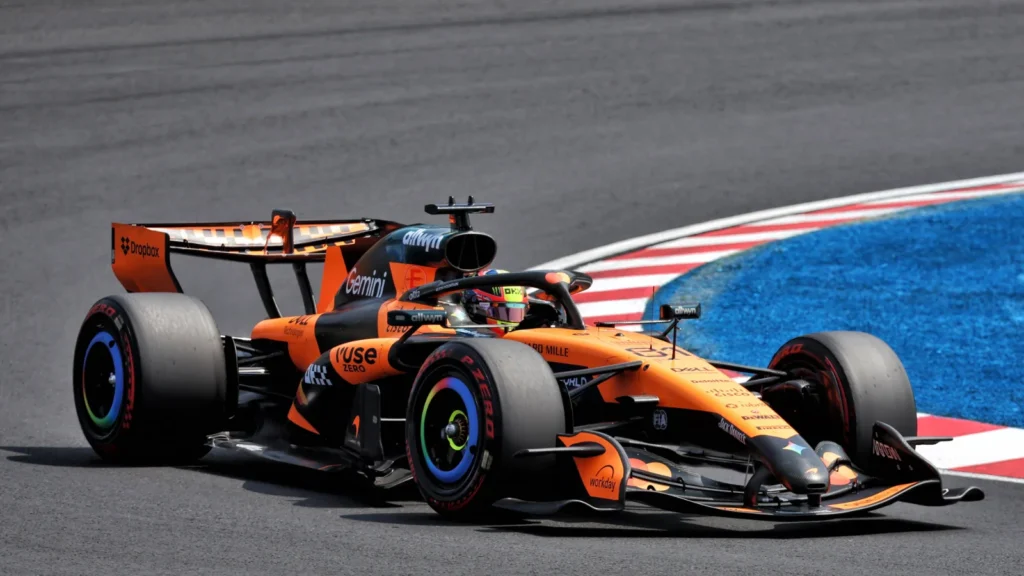 Oscar Piastri is chasing his first race finish of 2026