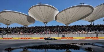 George Russell set the pace at the Chinese GP ahead of Sprint Qualifying