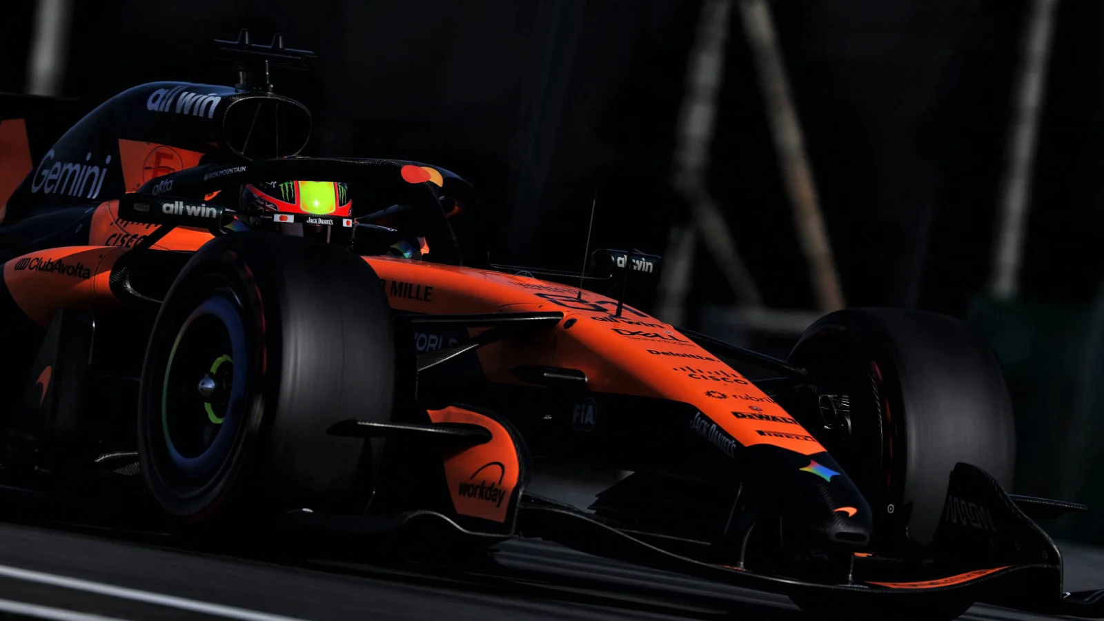 Oscar Piastri and Lando Norris out of Chinese Grand Prix