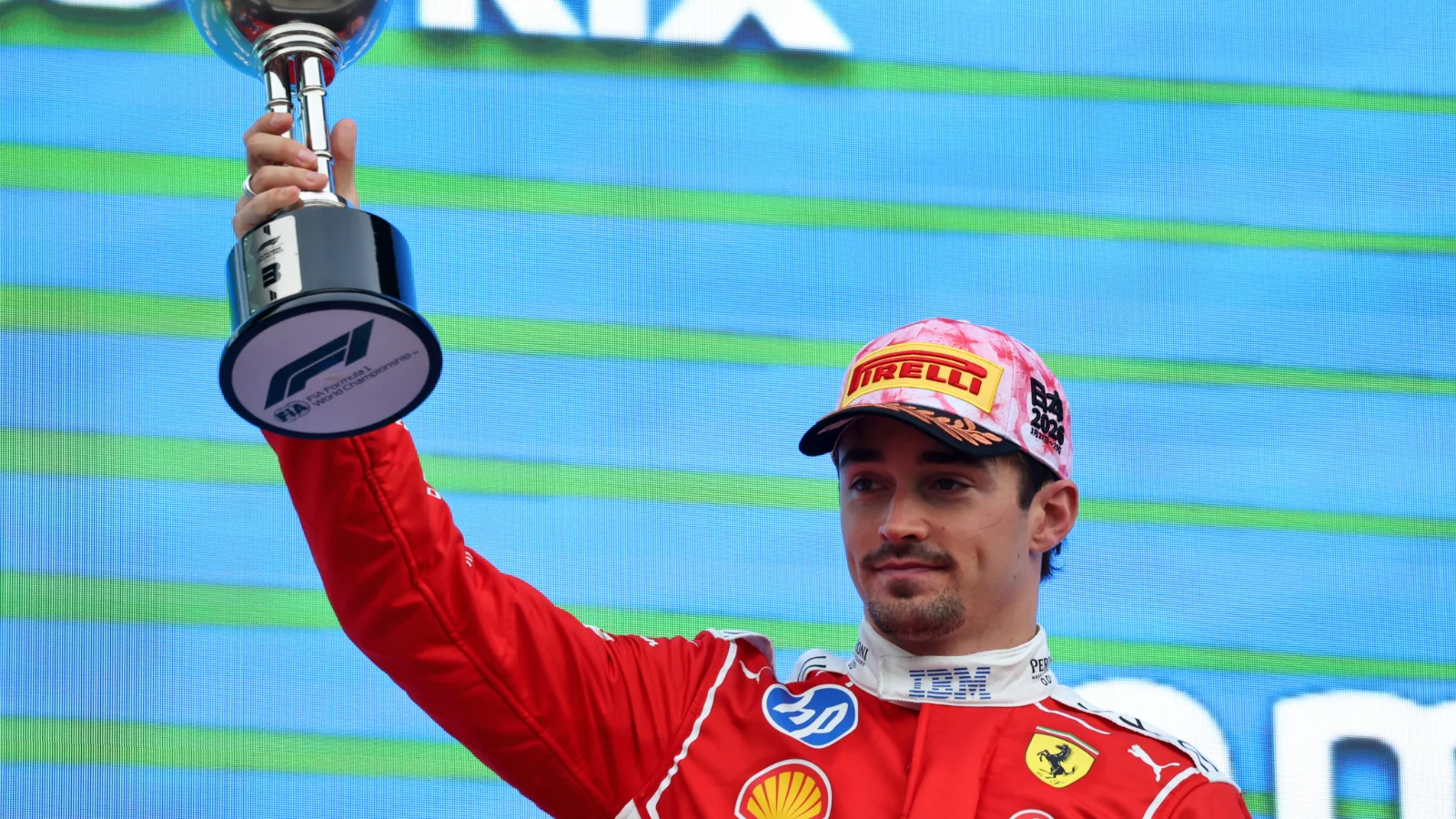 Charles Leclerc claims third place podium in F1 Japanese GP