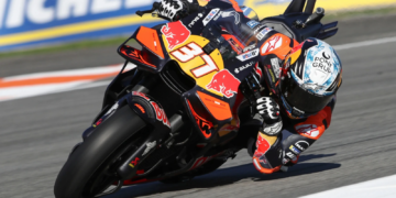 Pedro Acosta tops opening Brazilian MotoGP practice