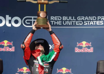 Marco Bezzecchi ‘wasn’t expecting’ Aprilia COTA dominance after ‘sad’ MotoGP Sprint crash