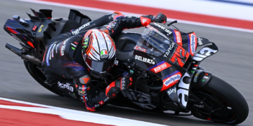 Marco Bezzecchi dominates in COTA MotoGP race as Aprilia record back-to-back 1-2 finishes