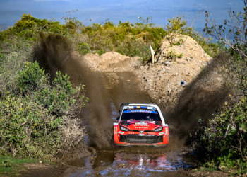 Oliver Solberg storms into Safari Rally Kenya lead