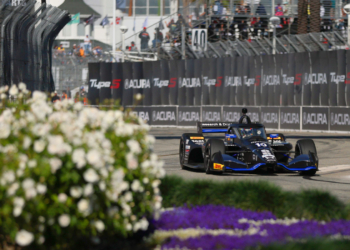 Palou was untouchable once he leaped into the lead. Photo: IndyCar - Travis Hinkle