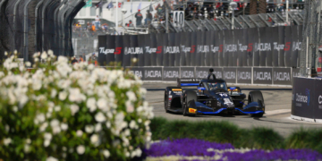 Palou was untouchable once he leaped into the lead. Photo: IndyCar - Travis Hinkle