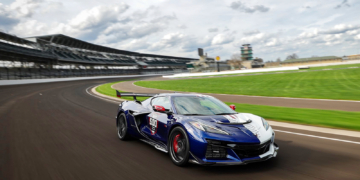There will be no missing this Corvette on race day. Photo: IndyCar