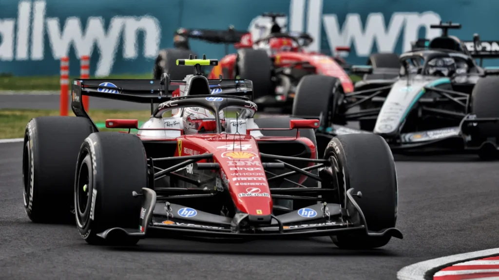 Ferrari has been able to mix it at the front, but still lags behind Mercedes