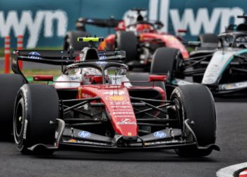 Ferrari has been able to mix it at the front, but still lags behind Mercedes