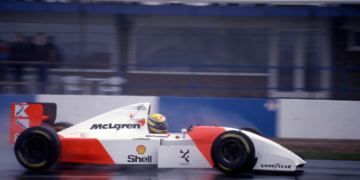 Ayrton Senna produces Easter miracle with in Donington’s one-off F1 hurrah