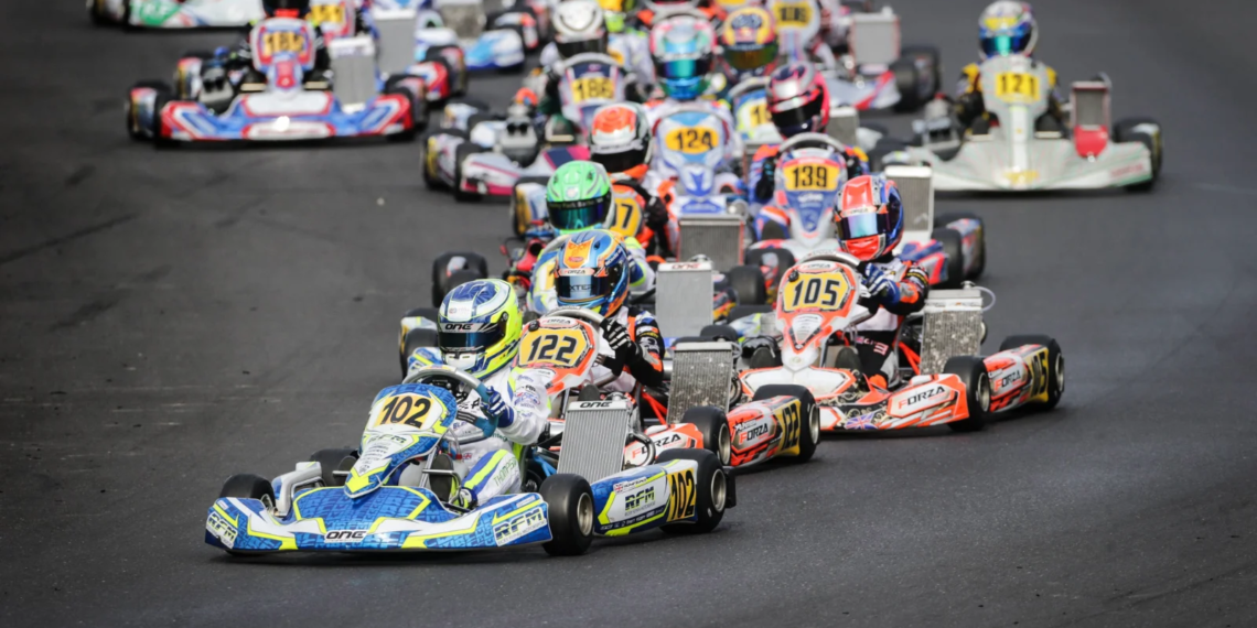 Karting is the beginning of a driver's journey to F1