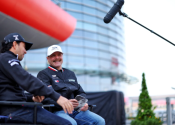 Valtteri Bottas and Sergio Perez are back behind the wheel with Cadillac