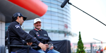 Valtteri Bottas and Sergio Perez are back behind the wheel with Cadillac