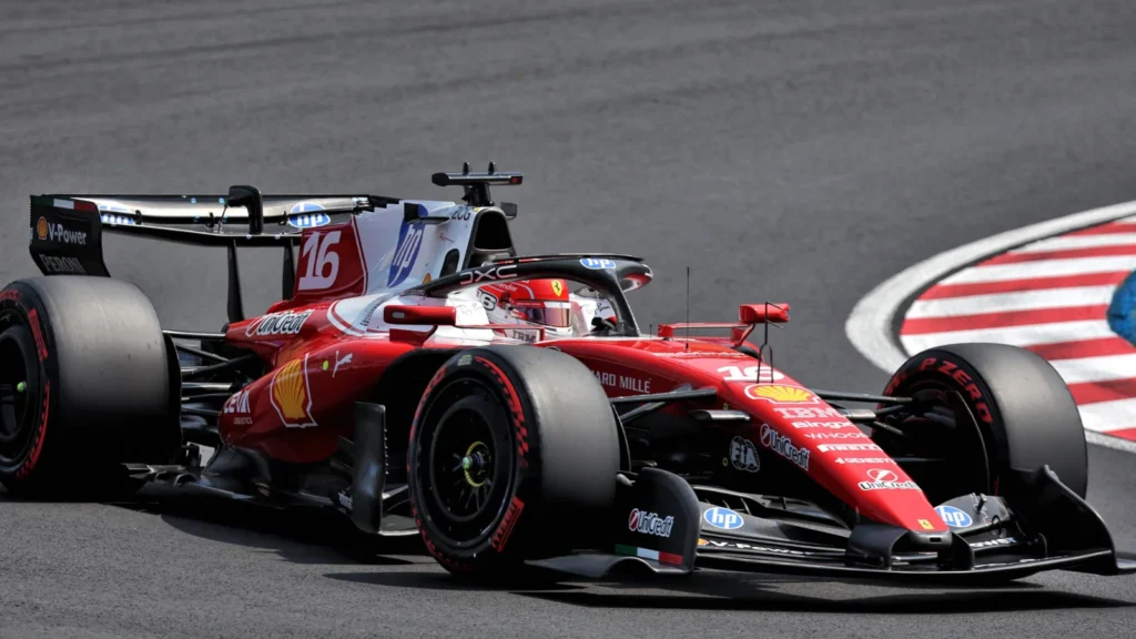 Charles Leclerc was surprised by Ferrari's pace deficit to McLaren at Suzuka